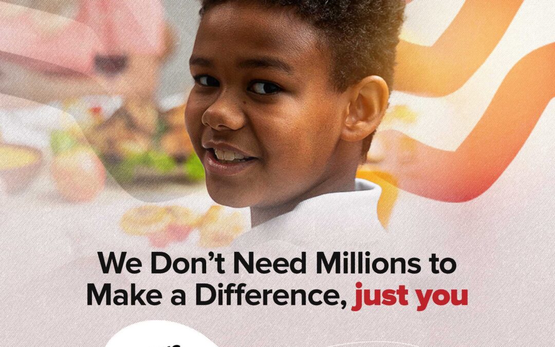 We Don’t Need Millions to Make a Difference, Just You